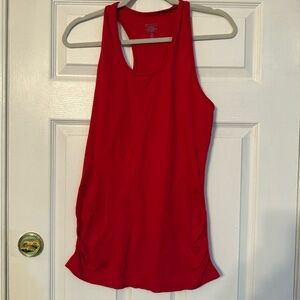 Athleta Vibrant Red Racerback Tank Top